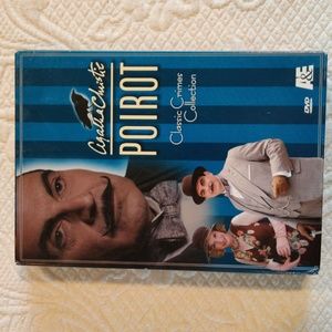 A&E Agatha Christie Poirot Classic Crimes Collection 4 DVD Video Disc Set 2005